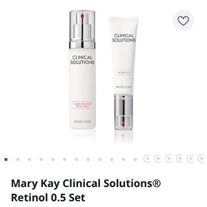 Clinical solutions set - Retinol 0.5 and calm + restore facial milk